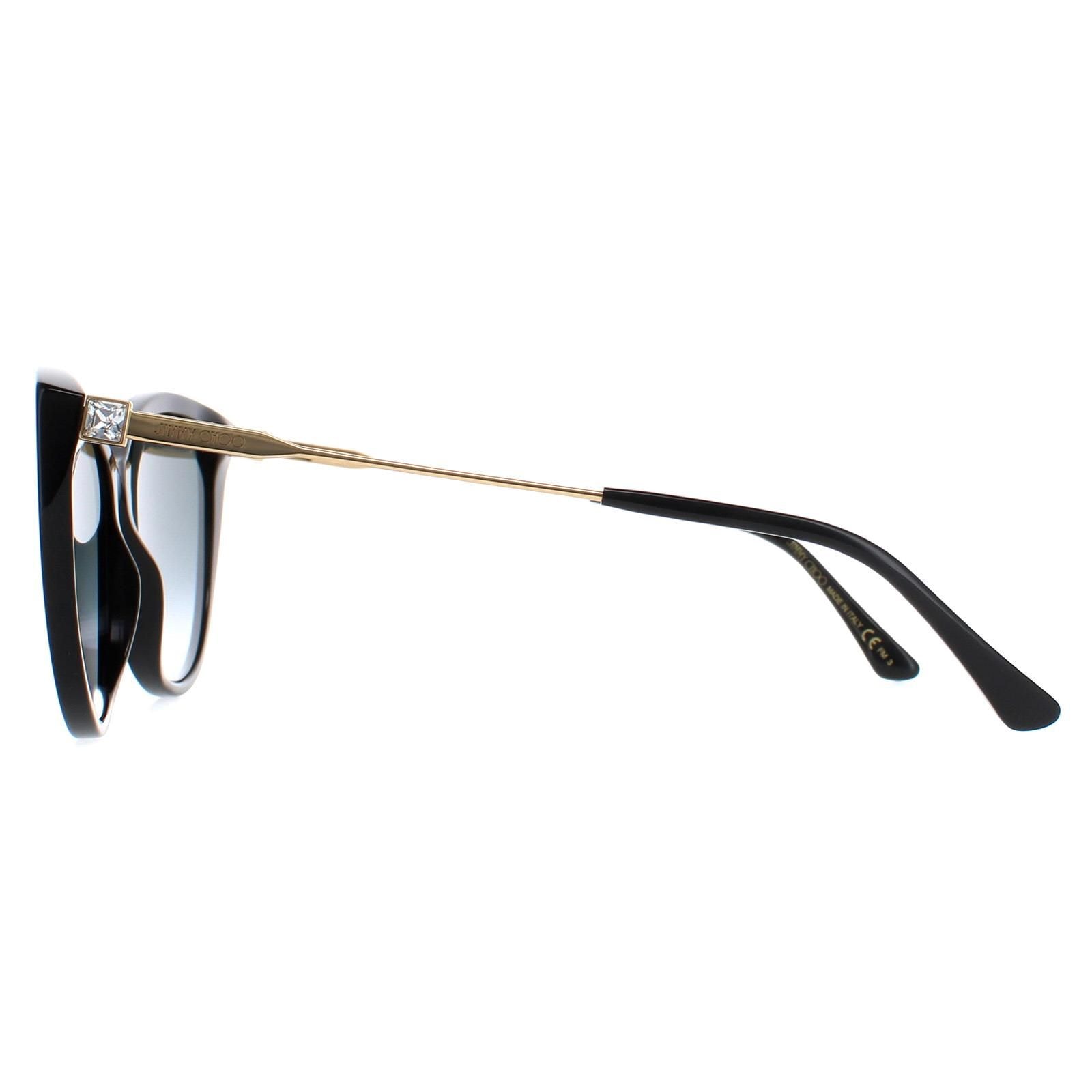 Jimmy Choo Cat Eye Black Dark Grey Gradient RYM/S image 3