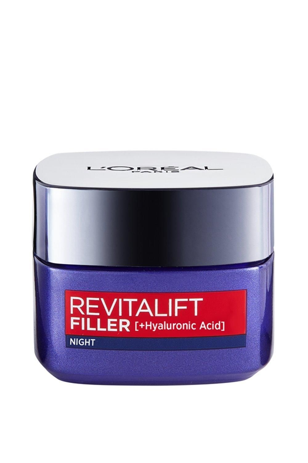 L'Oréal Paris Revitalift Filler and Hyaluronic Acid Anti-Ageing Night Cream Multi image 1