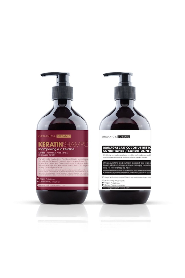 Organic & Botanic Strengthening Shampoo & Moisturising Conditioner Set