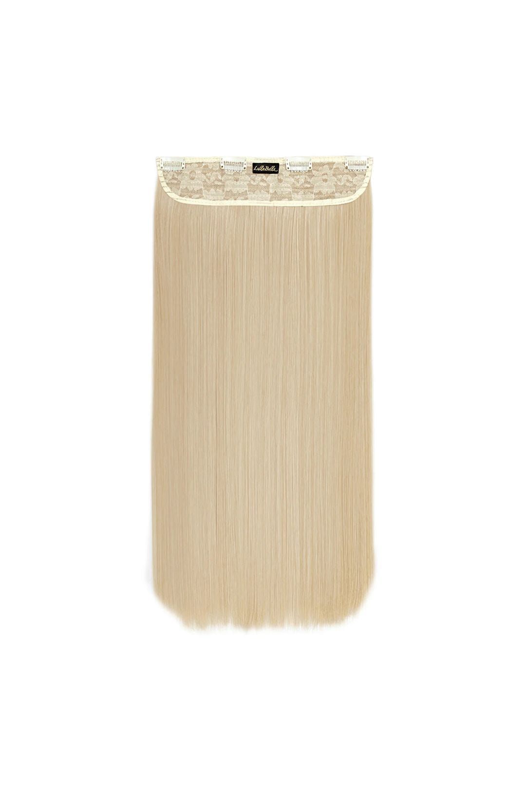 Lullabellz Thick 24` 1 Piece Straight Clip In Hair Extensions California Blonde