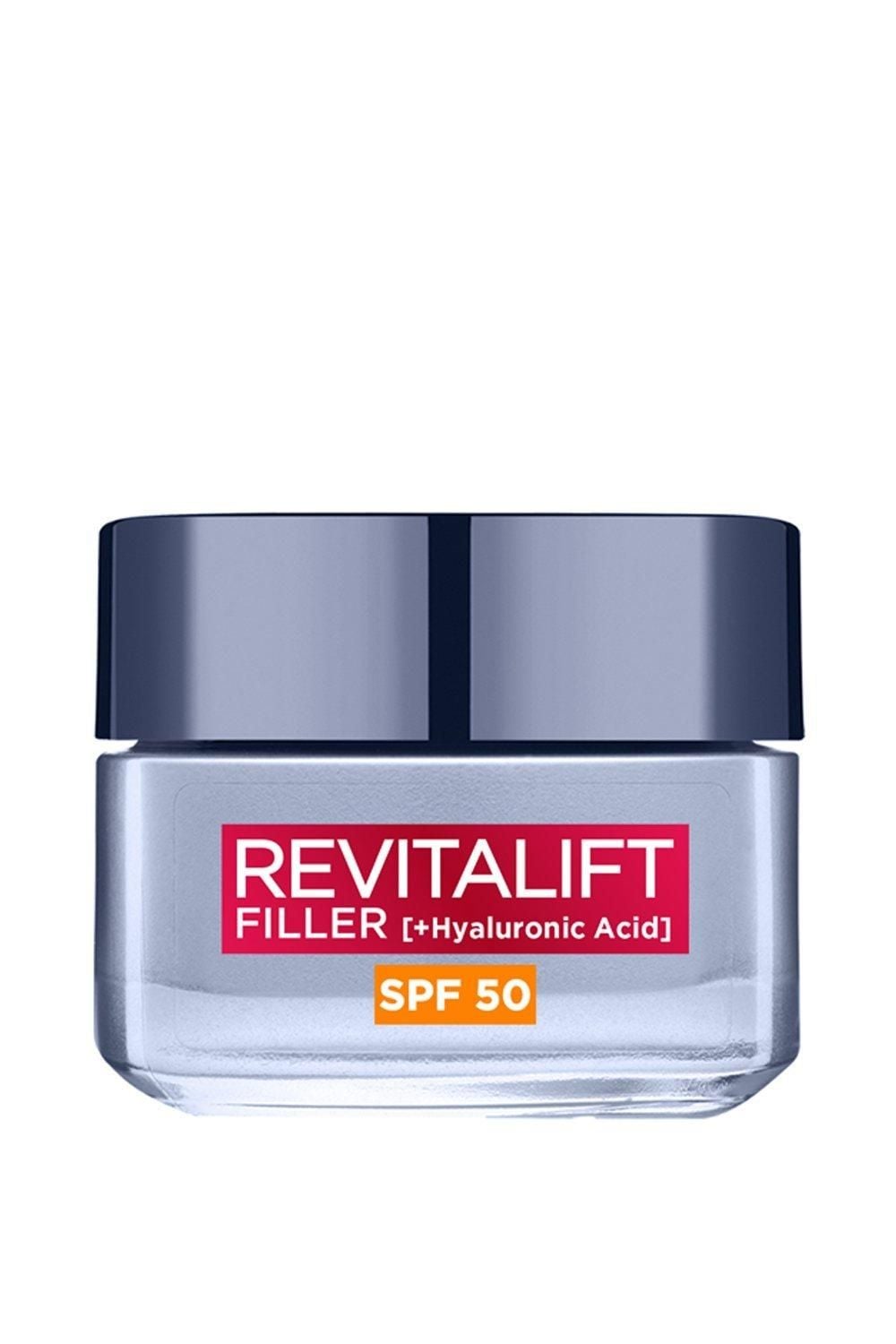 L'Oréal Paris Revitalift Filler Hyaluronic Acid Anti-Ageing SPF50 Day Cream Multi image 1