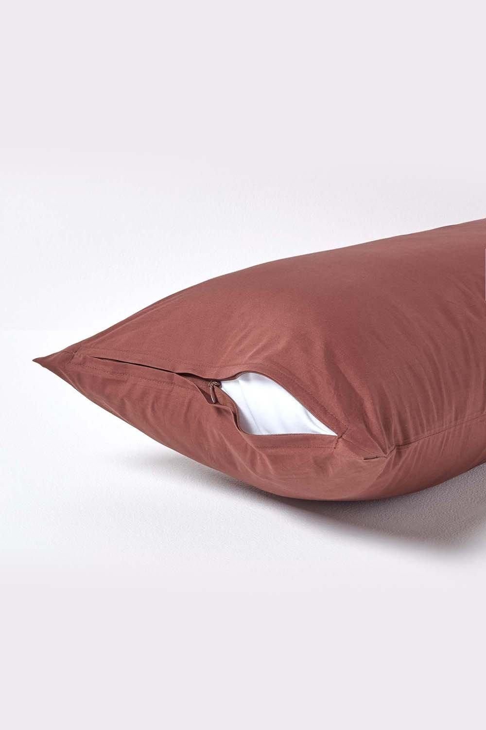 Homescapes Continental Egyptian Cotton Pillowcase 200 TC, 40 x 80 cm image 3