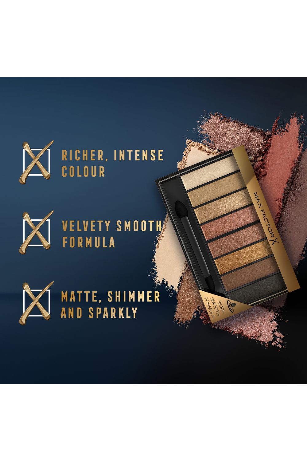 Max Factor Masterpiece Nude Eye Shadow Palette Goldern Nudes image 4