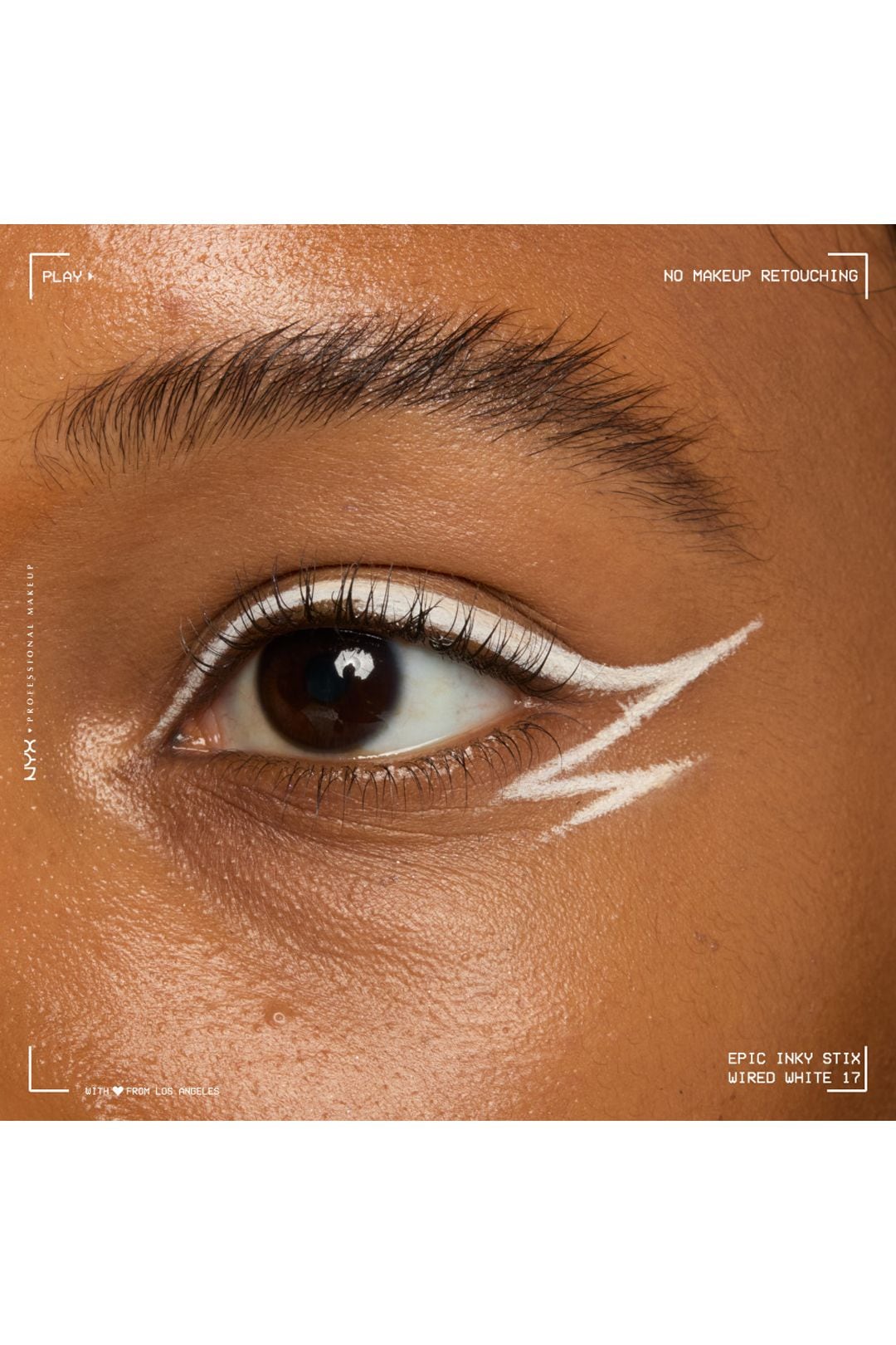 NYX Professional Makeup Epic Inky Stix Cream Gel Eyeliner 0.1g Wired White image 5