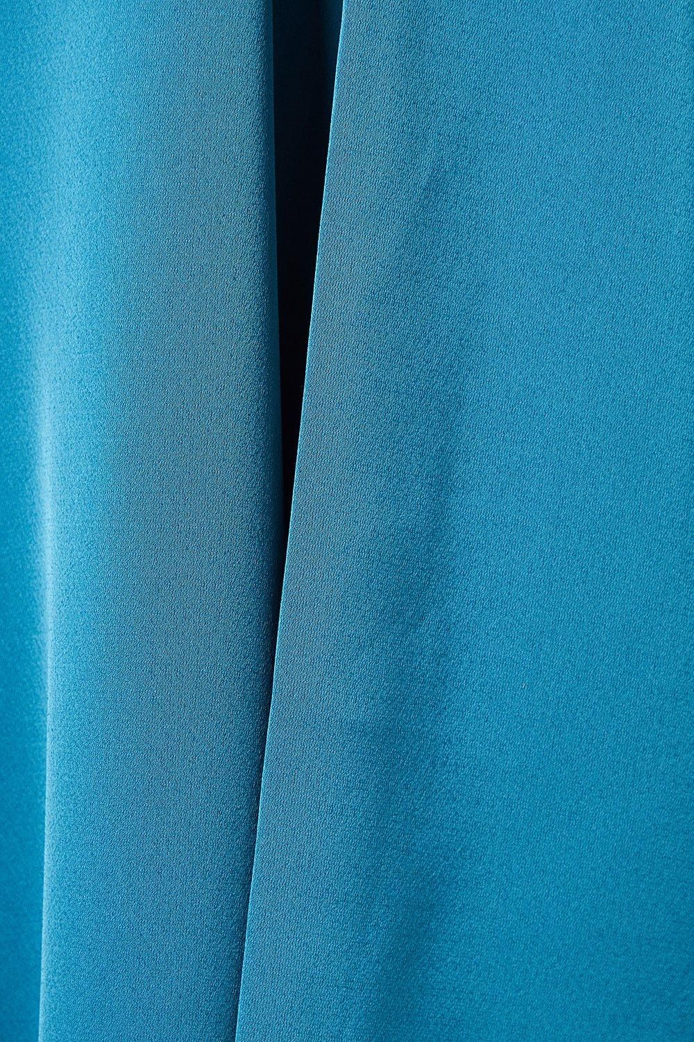 Coast Plus Satin Tie Waist Detail Midi Wedding Guest Dress Teal image 5