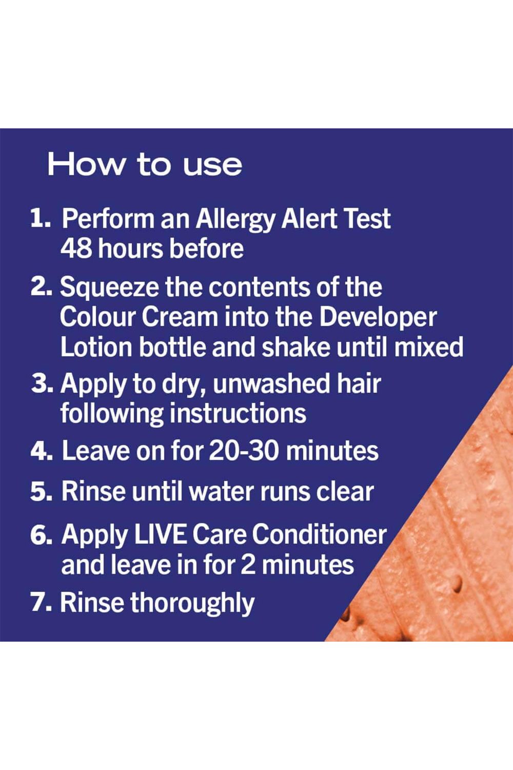 Schwarzkopf Live Color + Lift 'Hair Dye' L74 Tangerine Twist 3x image 3