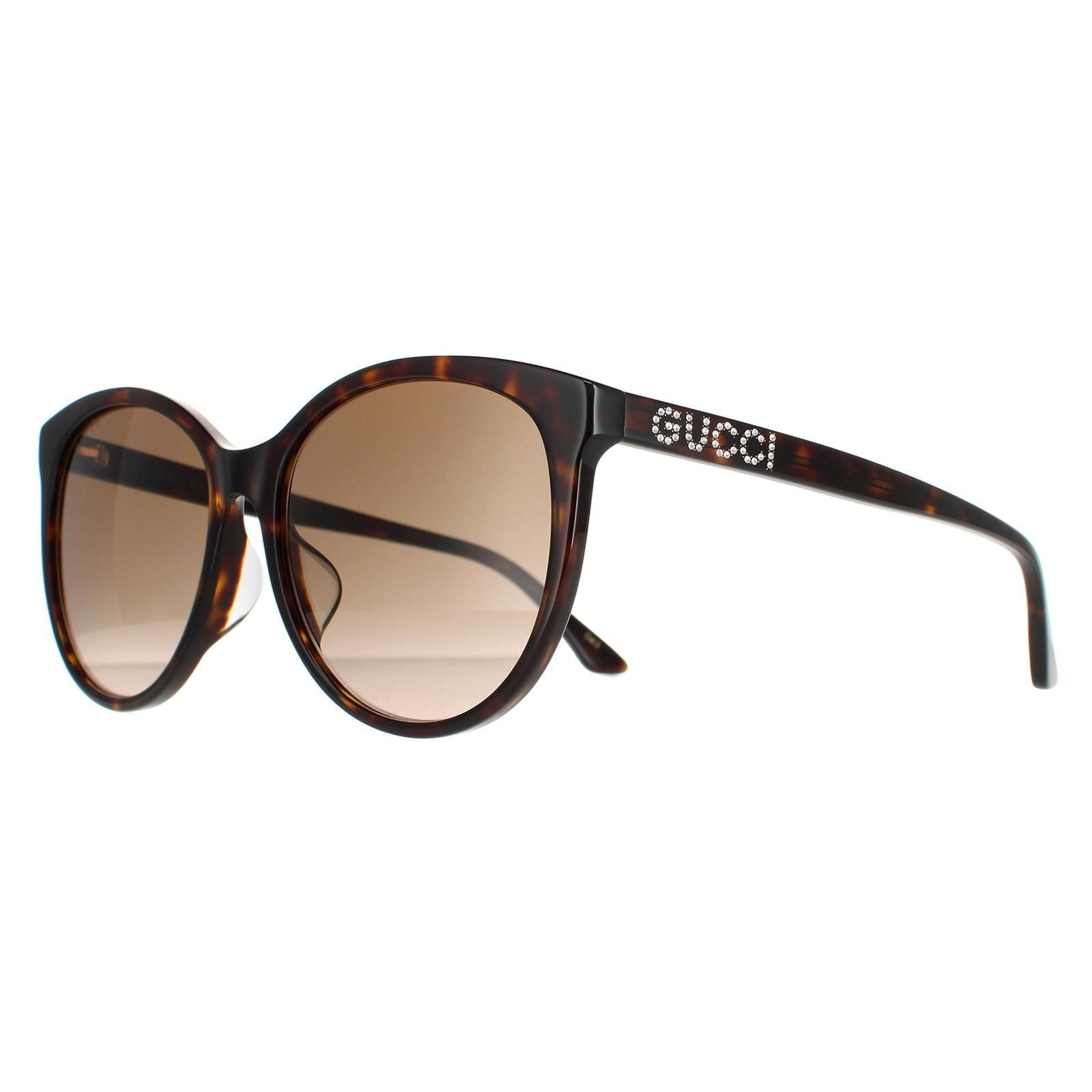 Gucci Round Havana Brown Gradient GG0729SA image 2