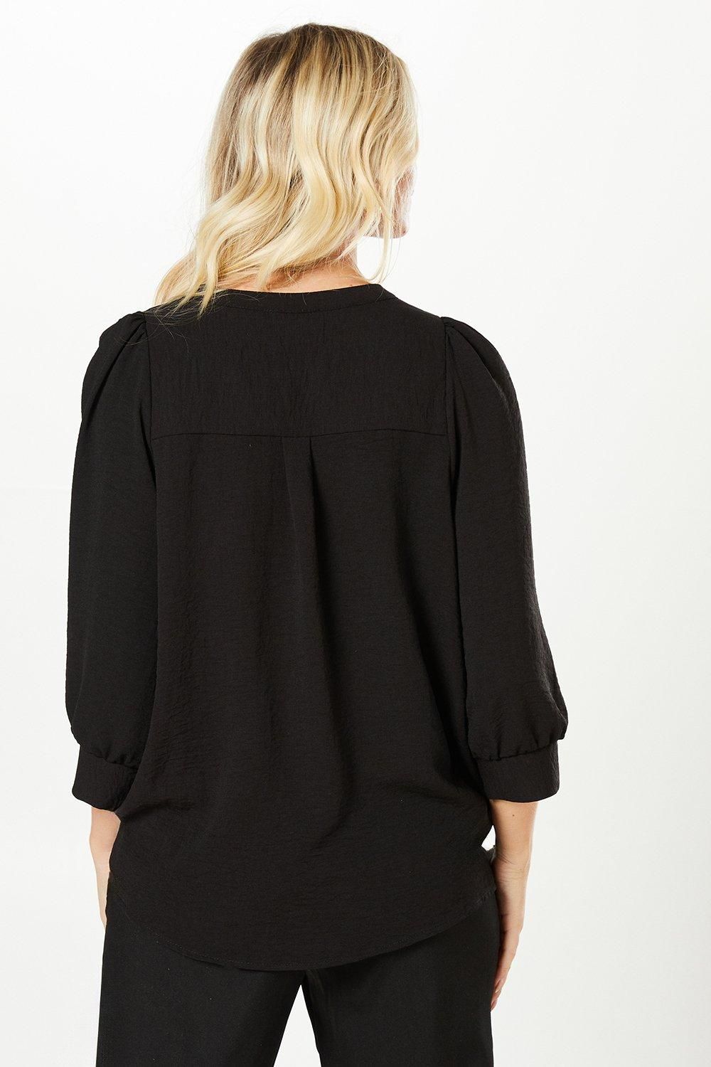 Dorothy Perkins Overhead Shirt Black image 3