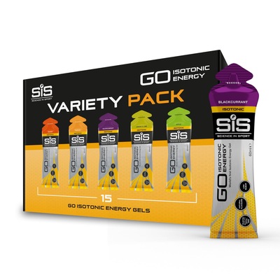 Science in Sport Go Isotonic Energy Gel Variety - 15 Pack