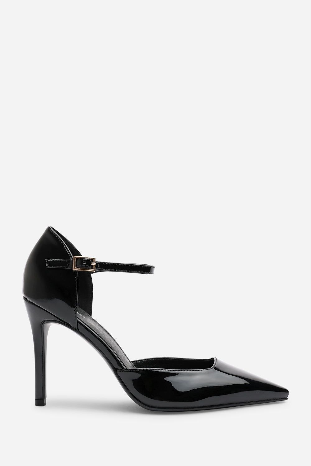 Where's That From 'Winnie' Pointed Toe Stilleto Court Heeled Shoe with Buckle Strap image 2