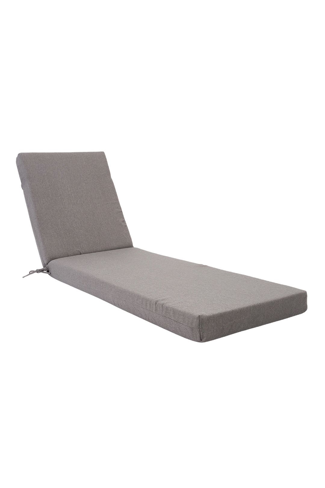 Living and Home 8cm H Comfortable Outdoor Solid Grey Color Bench Cushion image 4