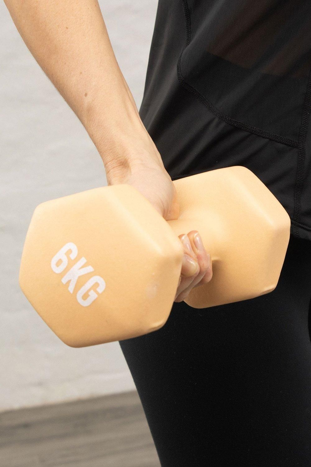 Myga Hexagonal Dumbbell - 6kg Pair image 2