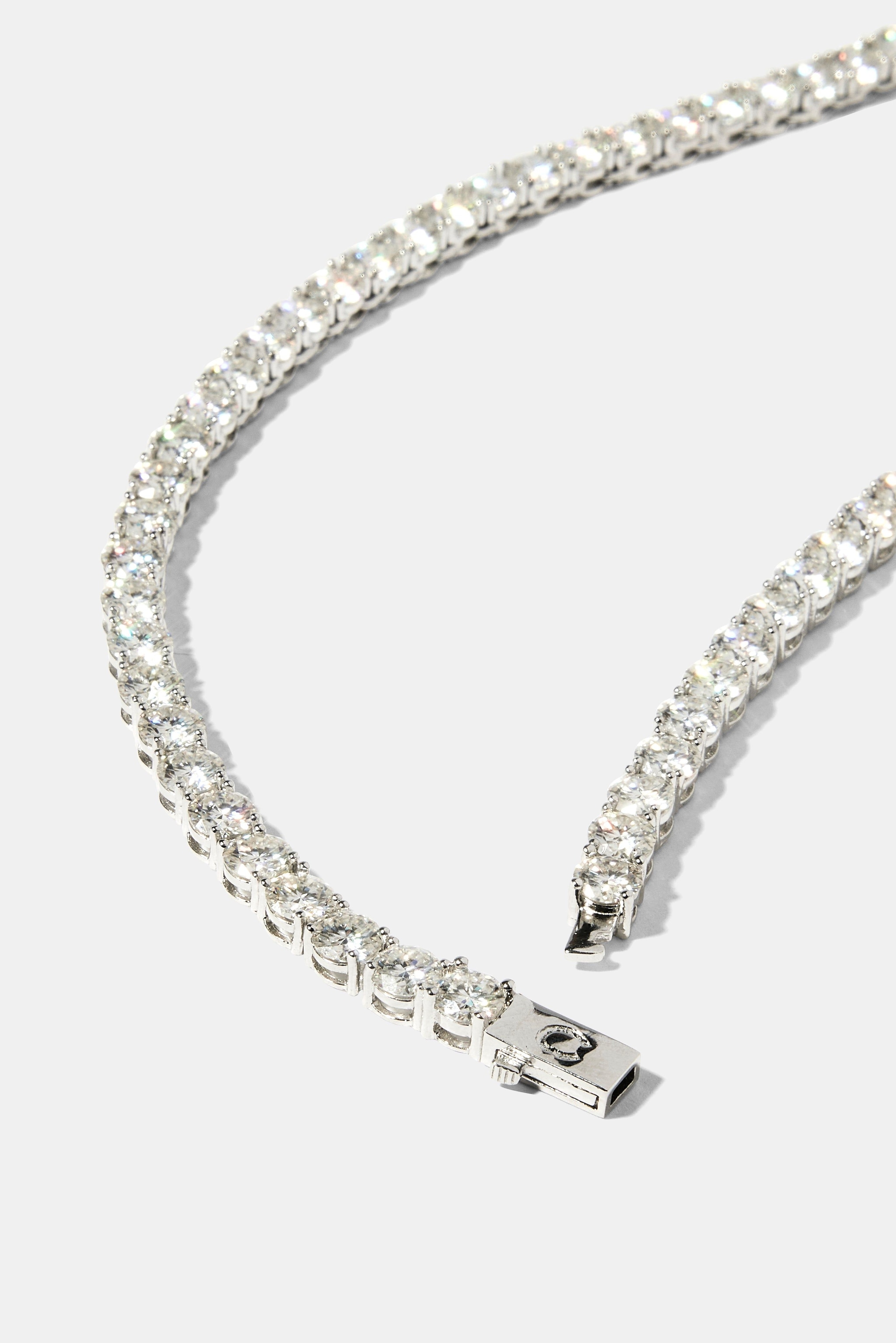 Cernucci Moissanite 5mm Tennis Chain image 4