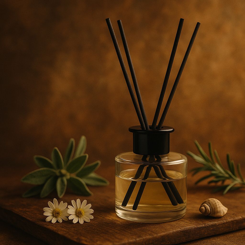 Nicola Spring 200ml Sage Retreat Reed Diffusers - Pack of 3 - Herbal Spa Jars image 2