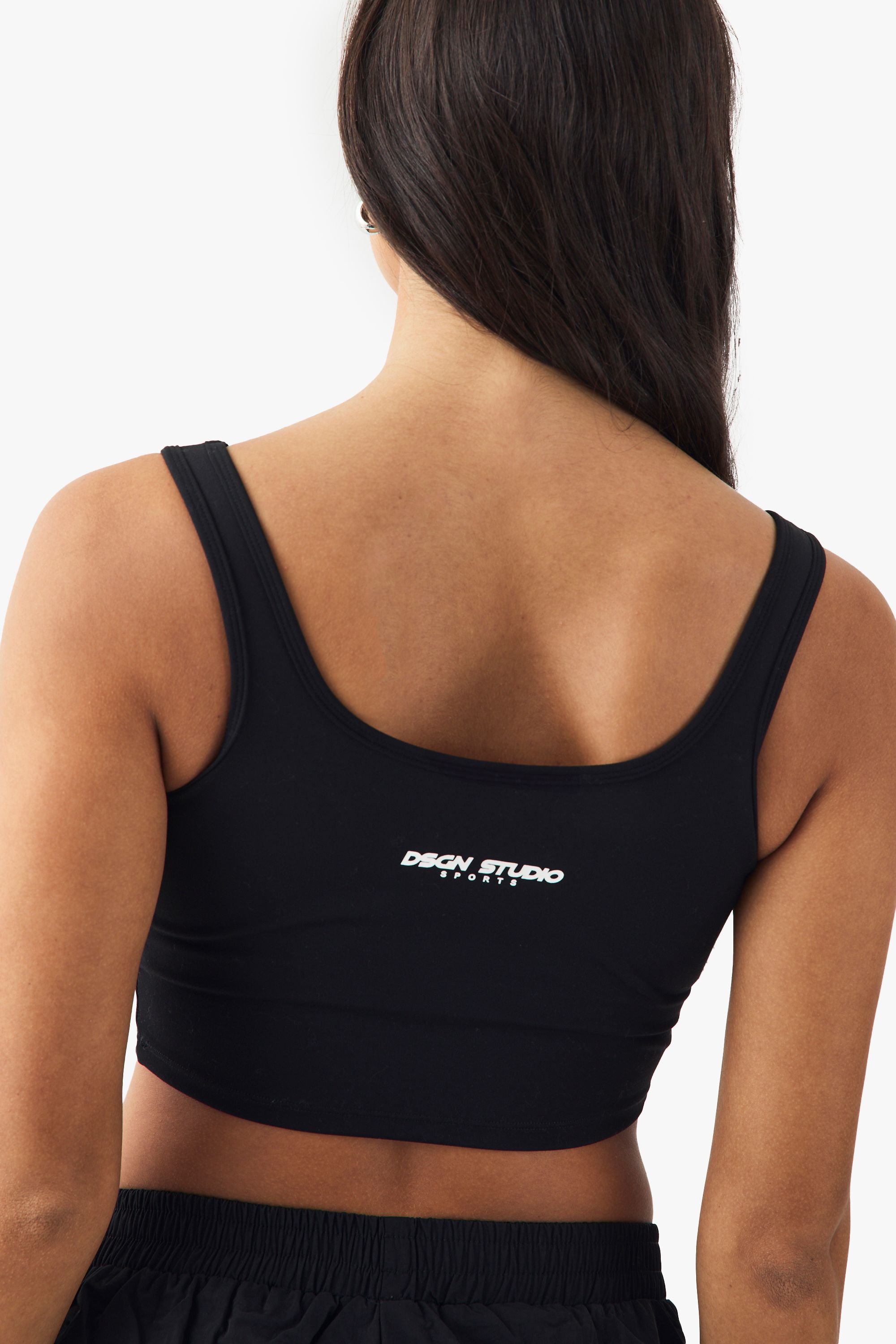 DSGN Studio DSGN Studio Ultra Sculpt Padded Sports Bra Black image 4