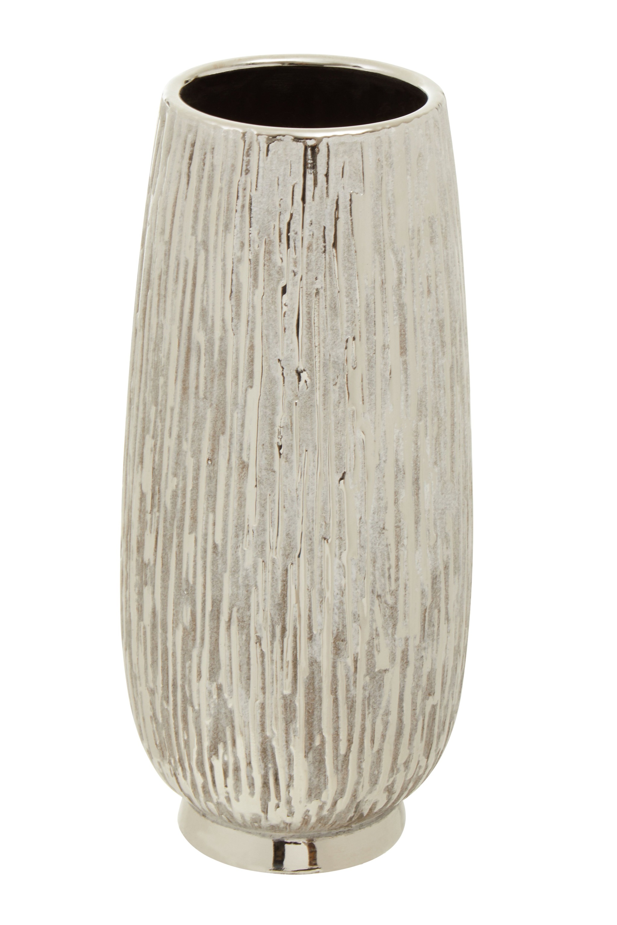 Orsina Hesper Large Silver Ceramic Vase image 2