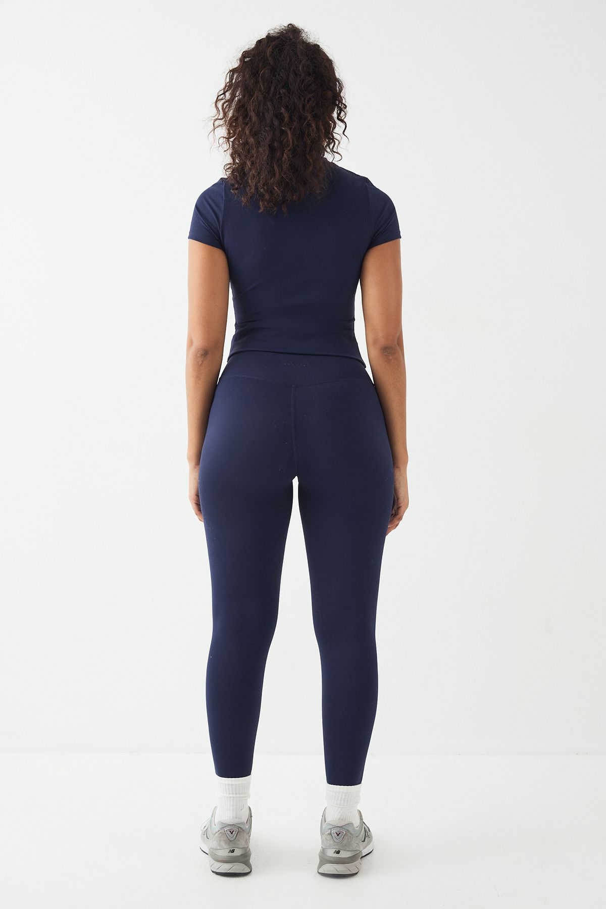 DSGN Studio DSGN Studio Ultra Sculpt High Waist Deep Waistband Legging Navy image 2
