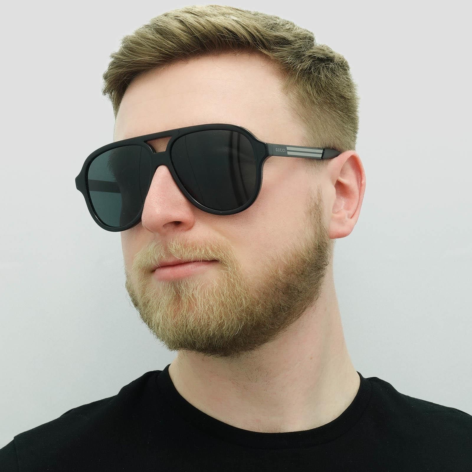 Gucci Aviator Black Grey GG0688S image 4