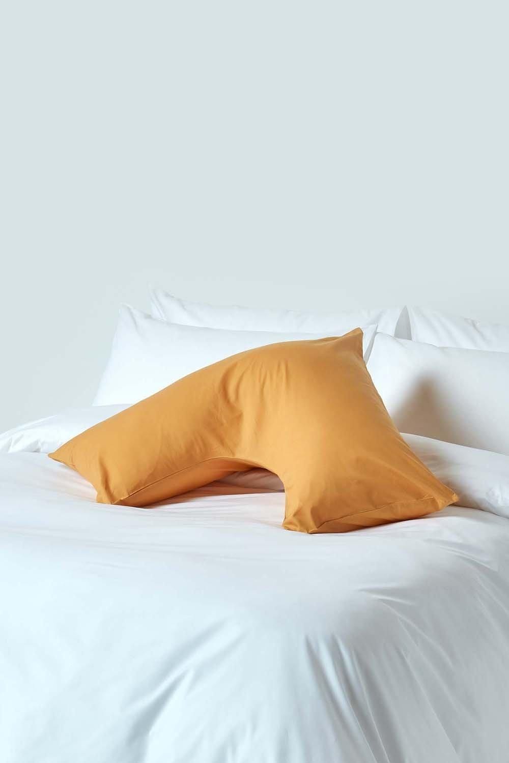 Homescapes Egyptian Cotton V Shaped Pillowcase 200 TC image 2