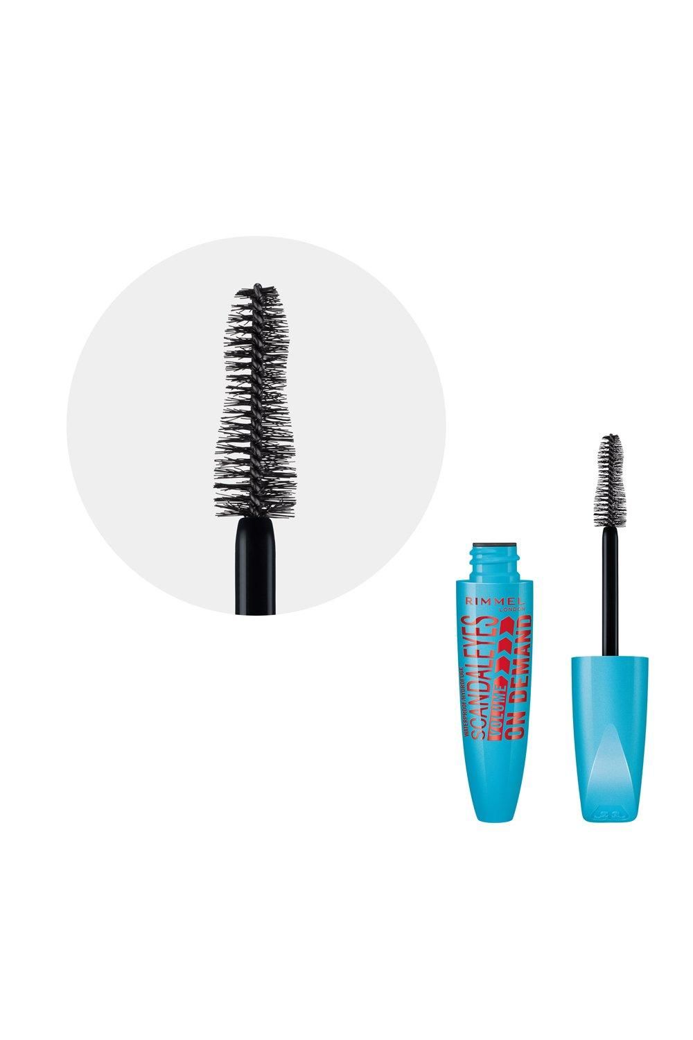 Rimmel London Scandal'Eyes Volume On Demand Waterproof Mascara -  Black Black image 4