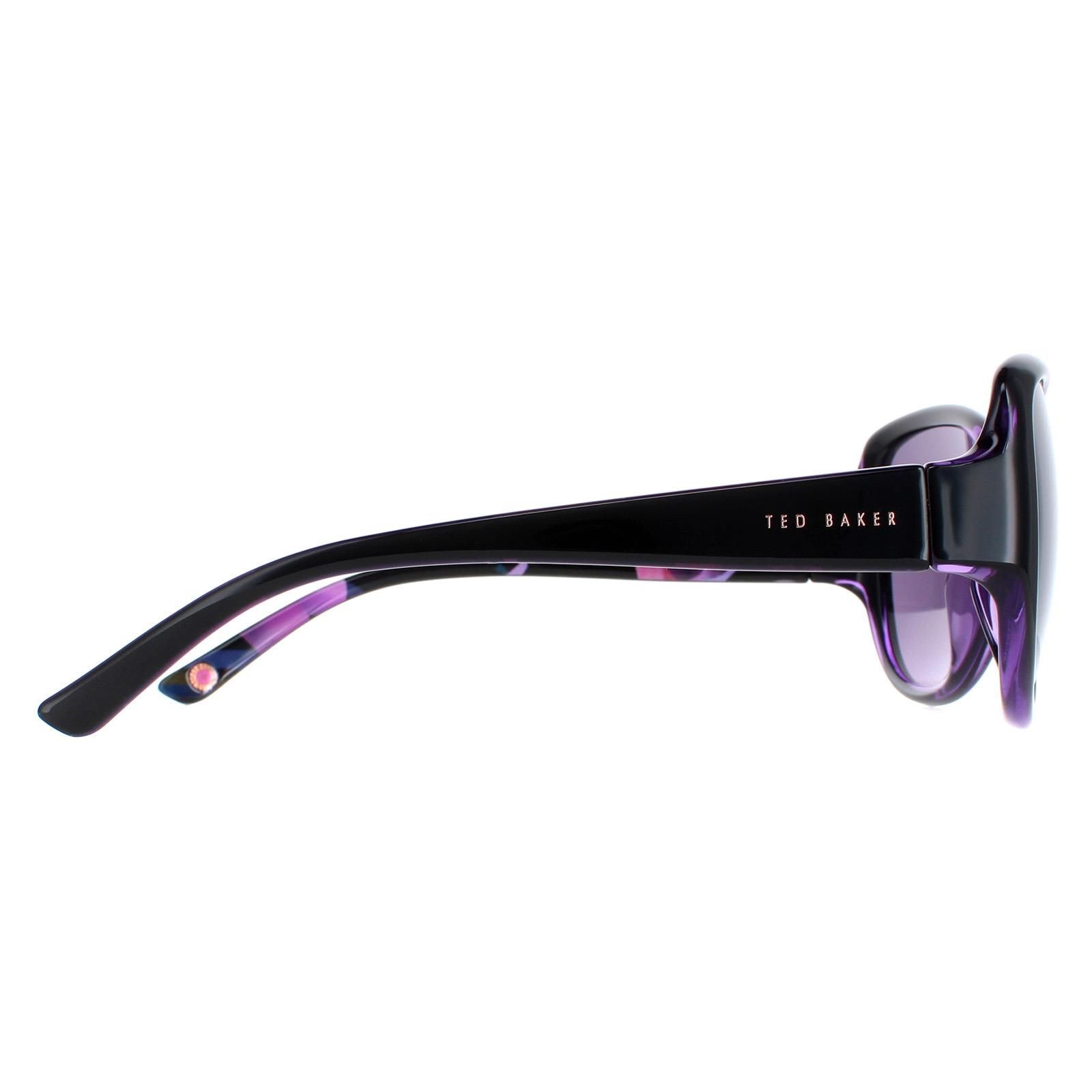 Ted Baker Oval Black Purple Purple TB1394 Shay image 4