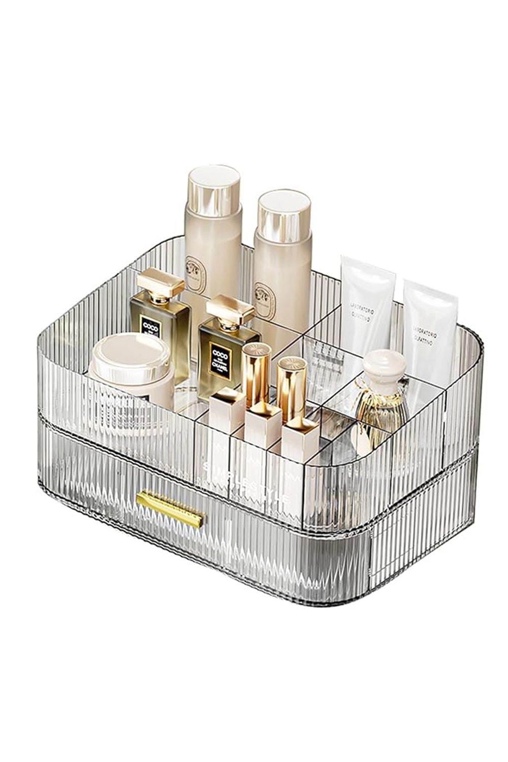 Living and Home Desktop Cosmetic Organizer Storage Box Dormitory Office Bathroom Dressing-Table image 5