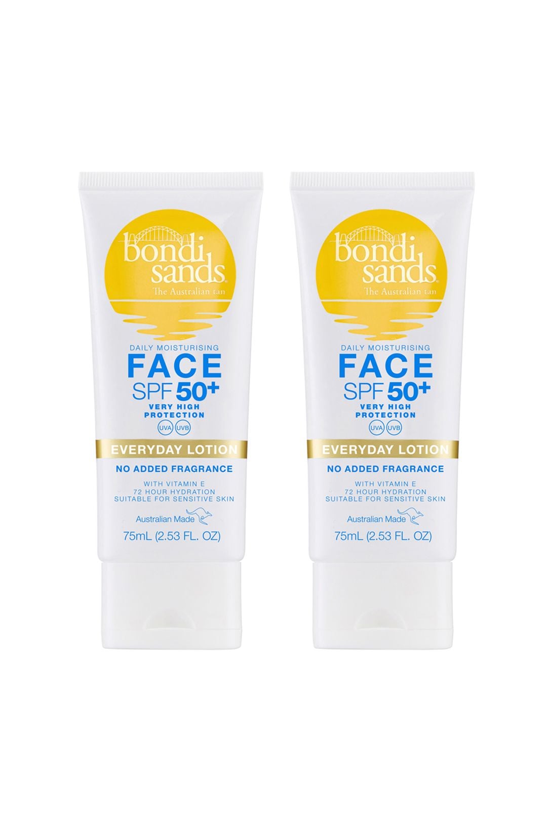 Bondi Sands Everyday Face Lotion Duo SPF50+ Multi image 1