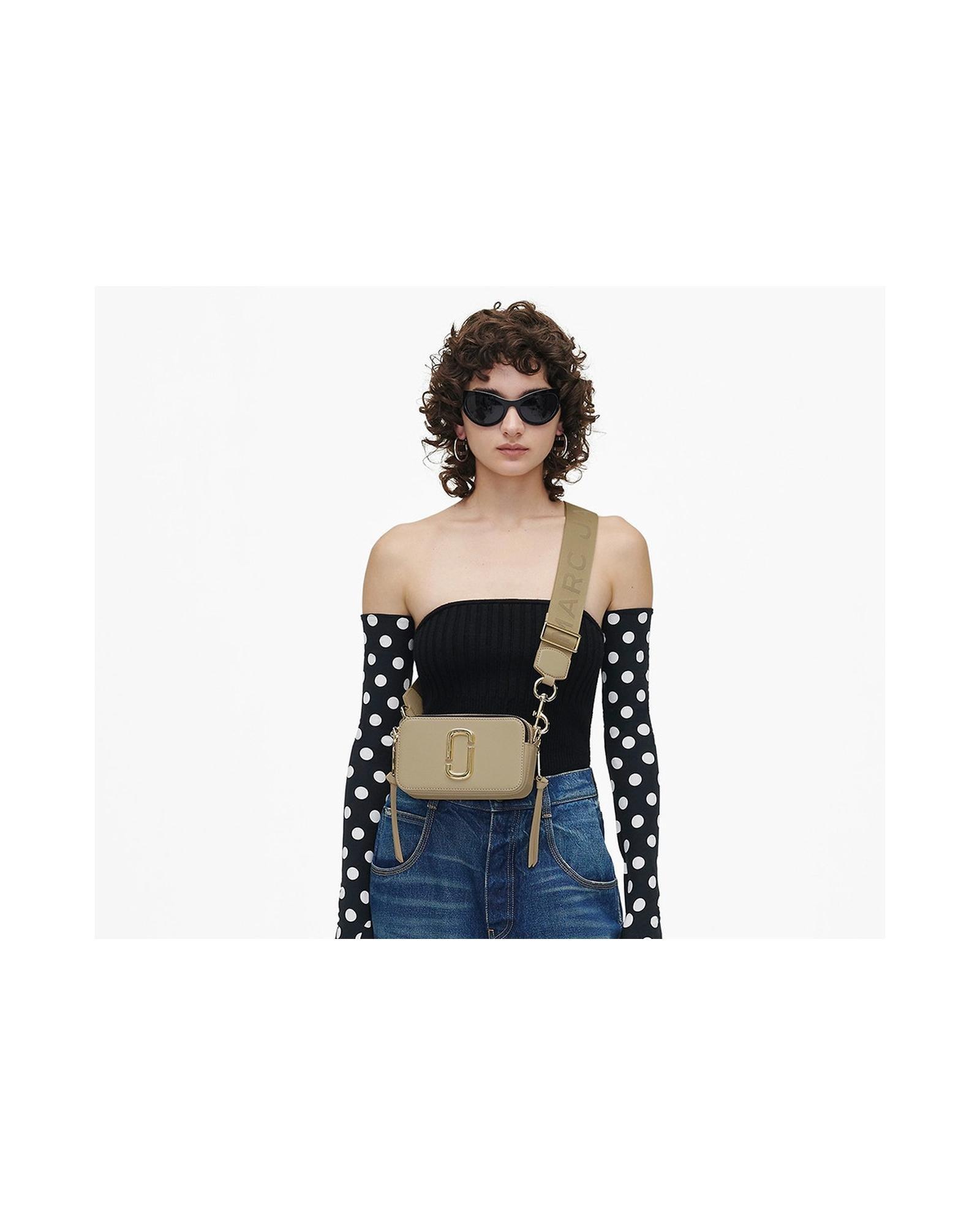 Marc Jacobs Snapshot Camera Bag Leather Wo - White image 9