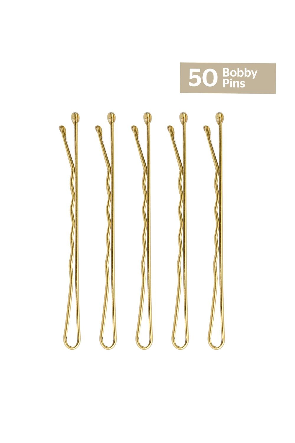 Brushworks Bobby Pins Blonde image 2