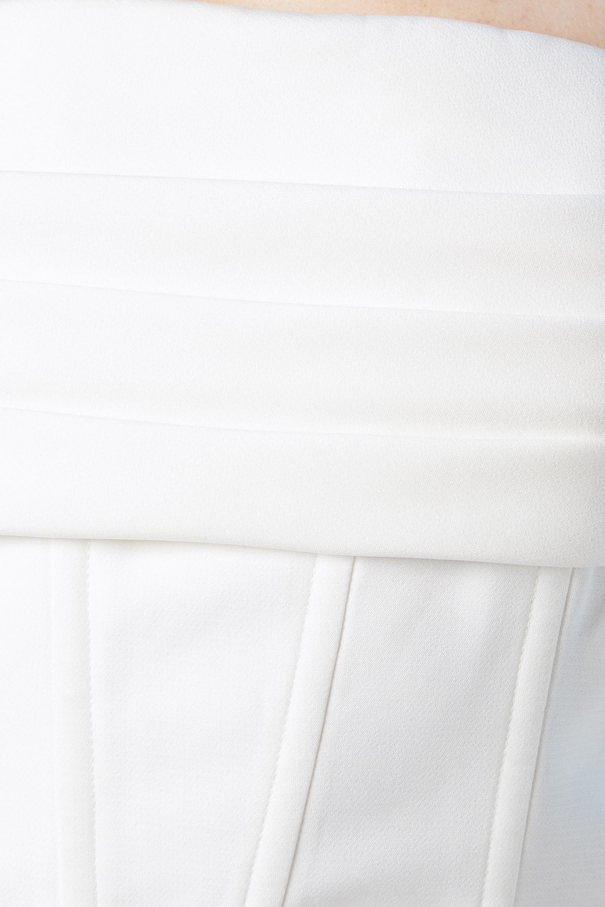 Coast Corset Detail Wide Leg Bridal Jumpsuit Ivory image 5