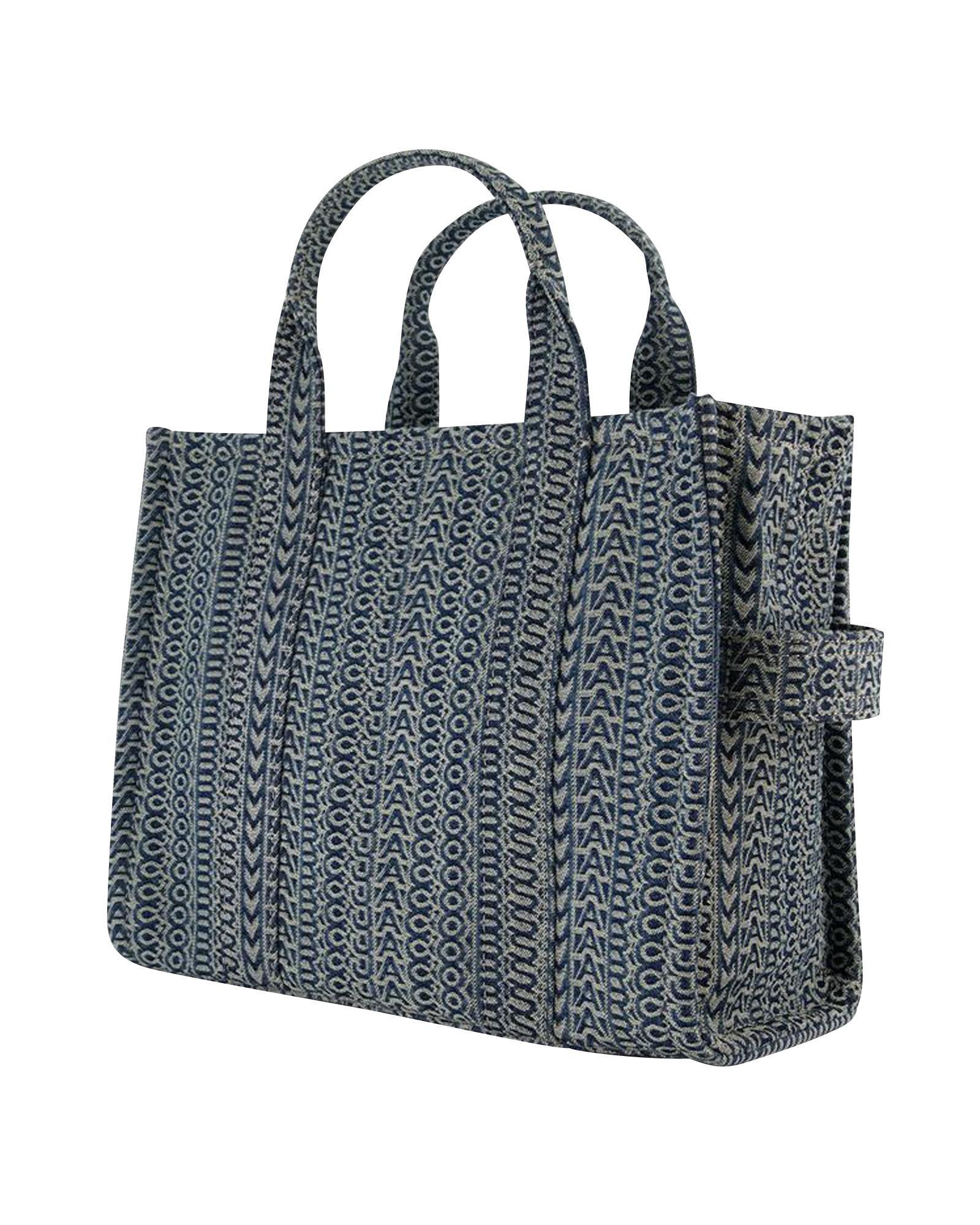 Marc Jacobs Textured Tote Bag Wo - Blue image 2