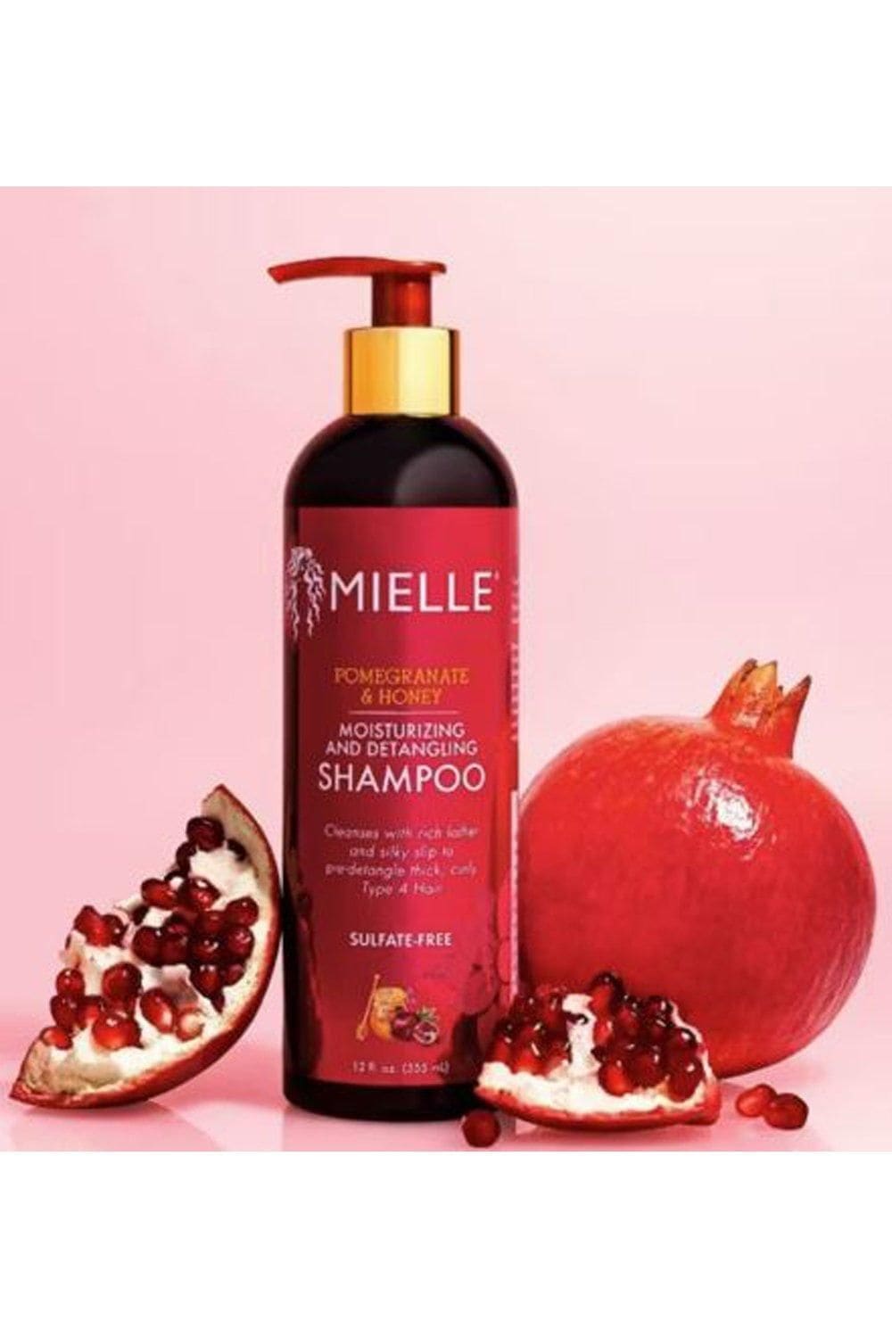 Mielle Pomegranate & Honey Moisturizing & Detangling Shampoo 355ml Multi image 3