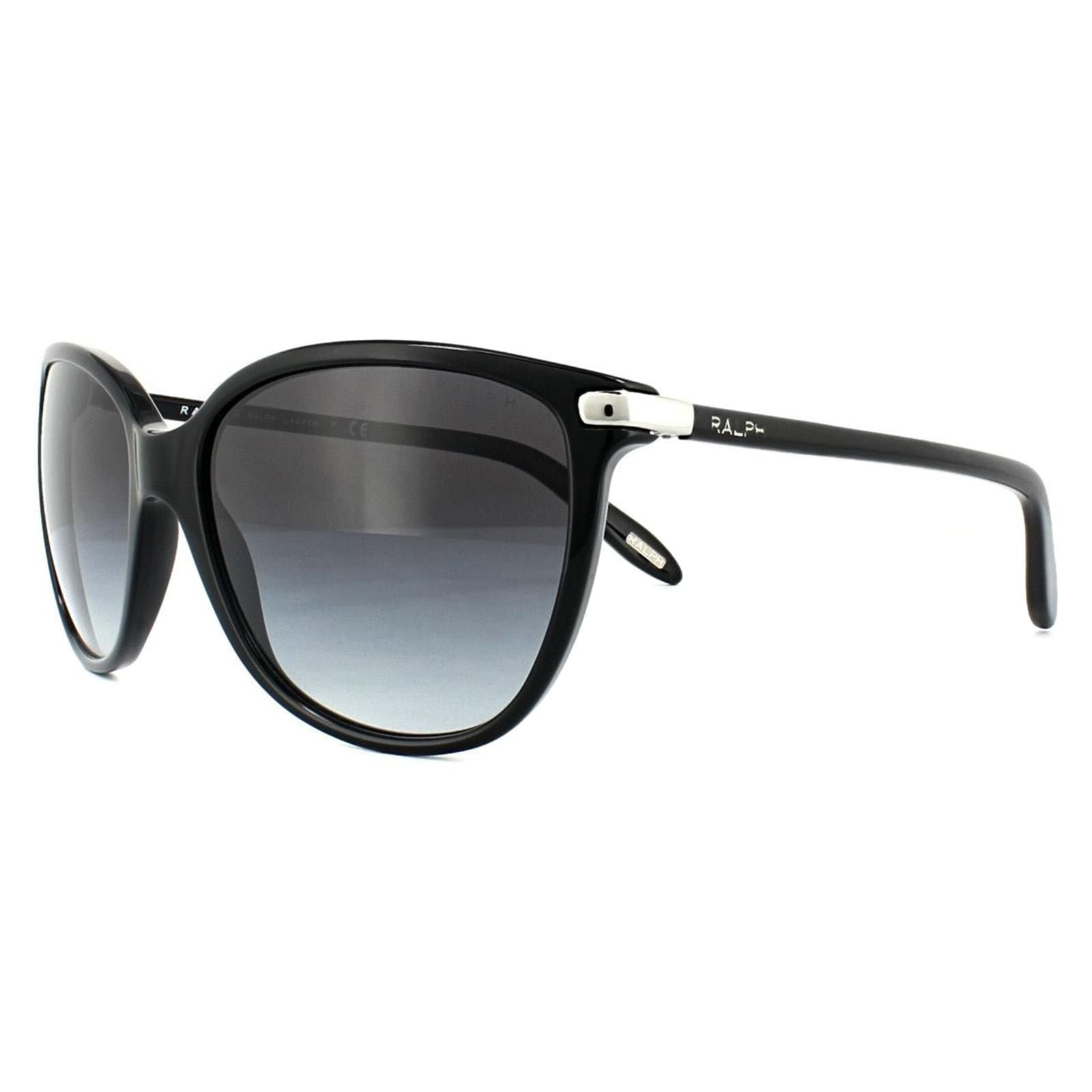 Ralph by Ralph Lauren Cat Eye Black Grey Gradient Sunglasses image 2