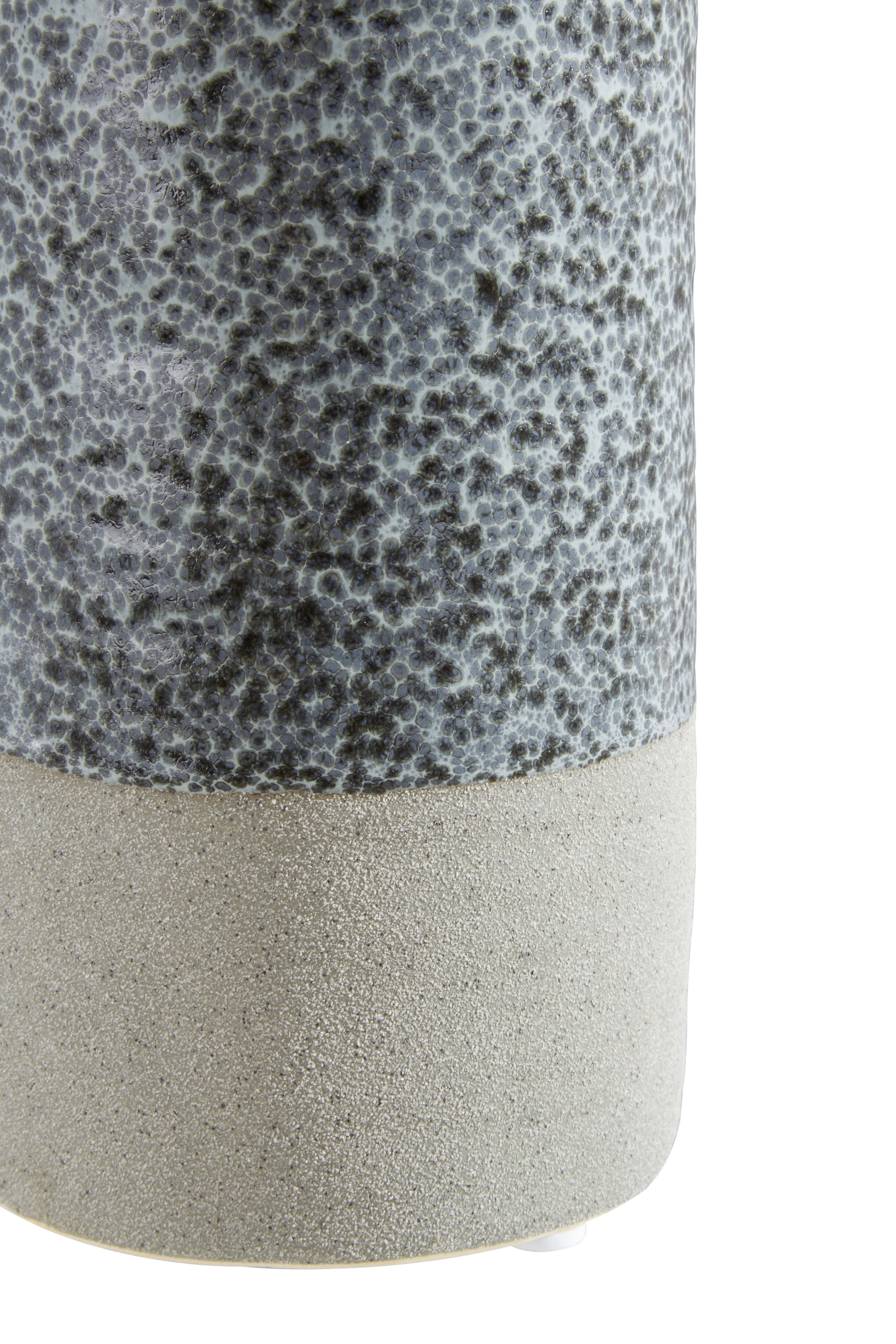 Orsina Portable Small Grey Vase, Versatile Flower Vase, Glazed Finish Stoneware, Ceramic Pottery Vase image 4