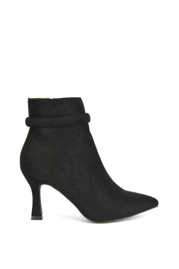 XY London 'Jaelyn' Pointed Toe Stiletto Heeled Ankle Boots