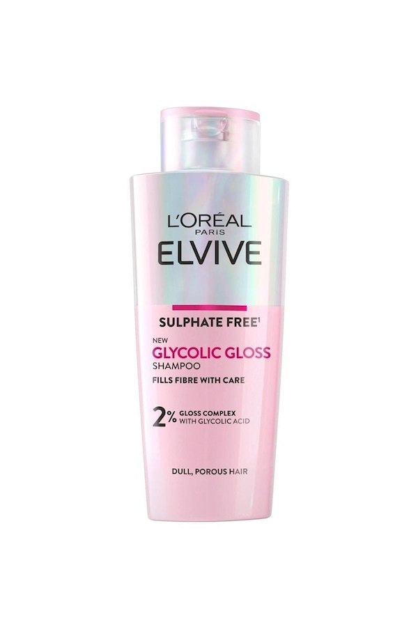 L'Oréal Paris Elvive Glycolic Gloss Sulphate Free Shampoo for Dull Porous Hair Multi