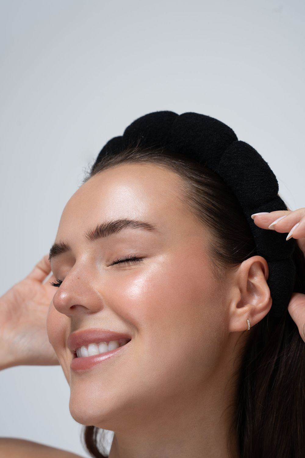 Brushworks Cloud Headband Black image 4