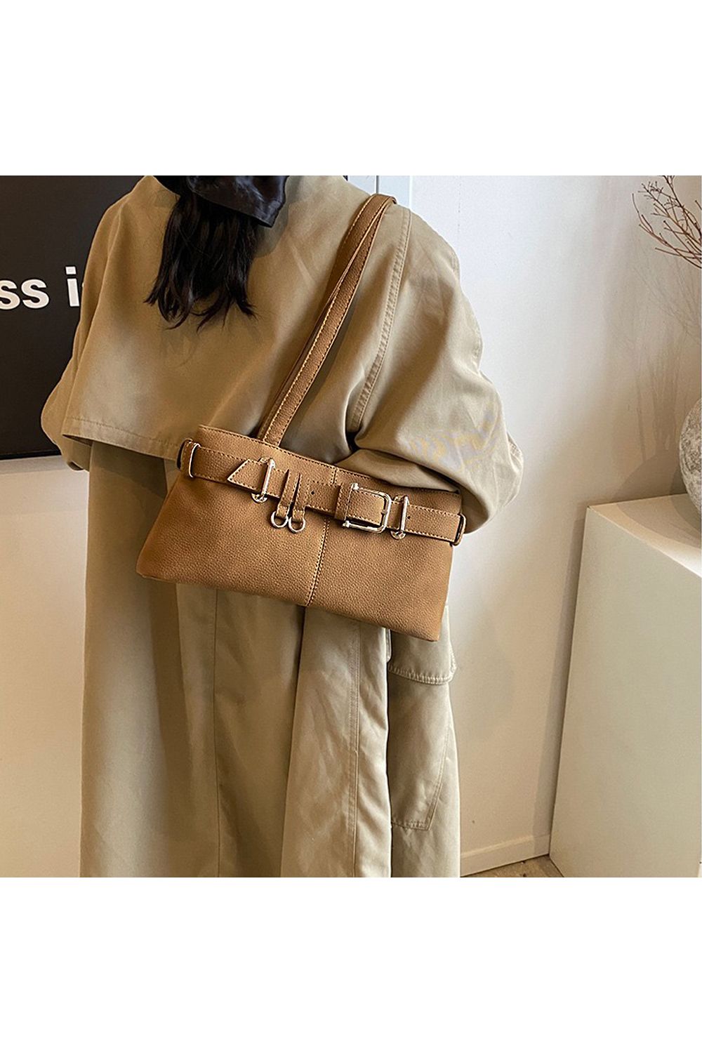 XY London 'Josephine' Belted Shoulder Bag image 5