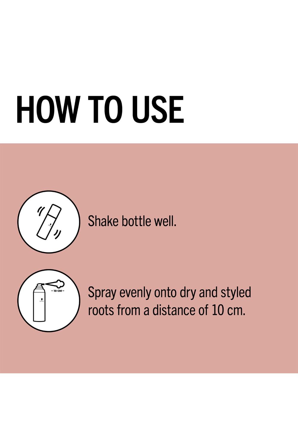 Schwarzkopf Root Retouch 'Root Cover Spray' Dark Brown 70g 3 Pack image 3