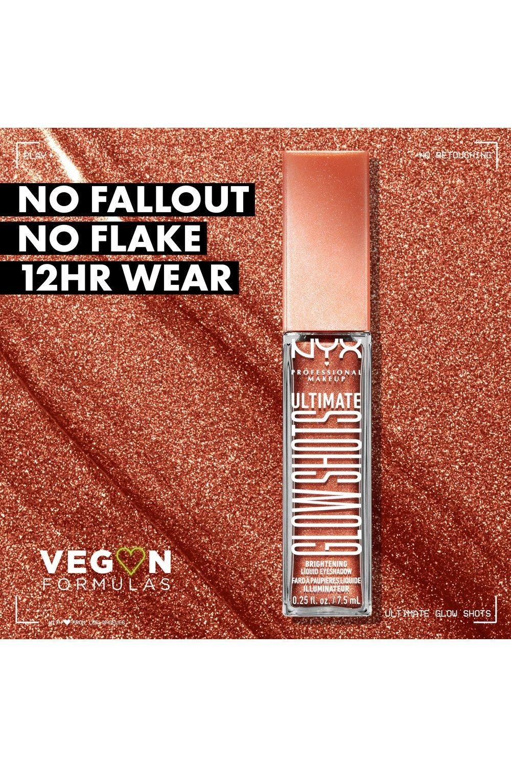 NYX Professional Makeup Ultimate Glow Shots Liquid Eyeshadow Wow Cacao image 7