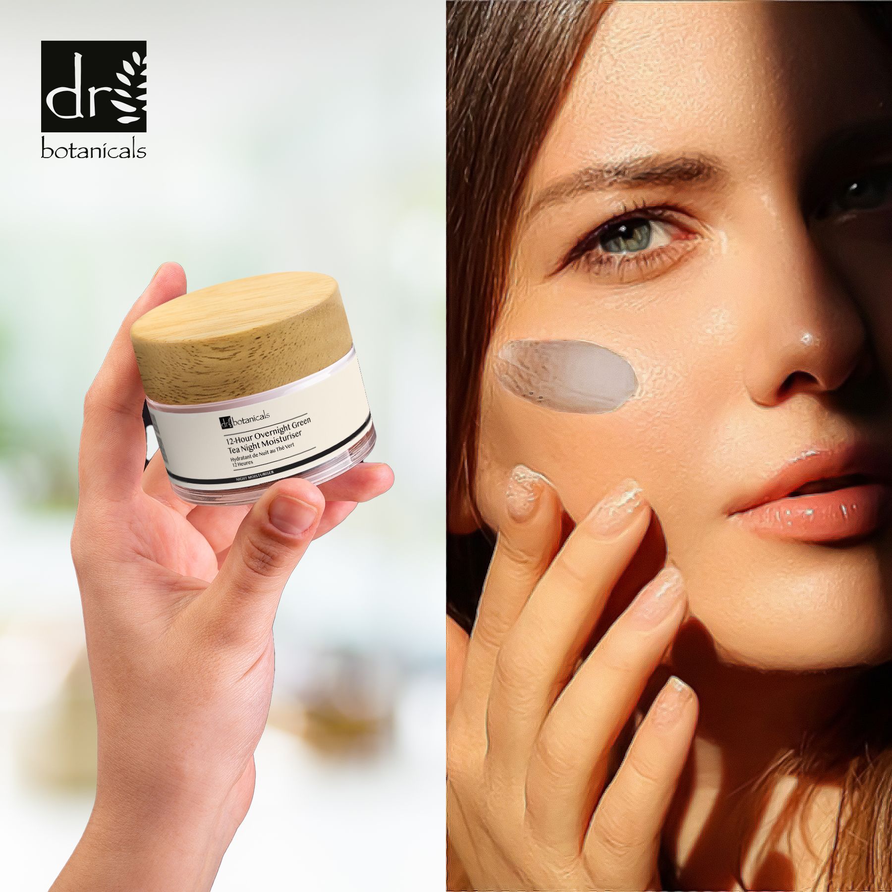 Dr. Botanicals 12-Hour Overnight Green Tea Night Moisturiser 50ml image 6
