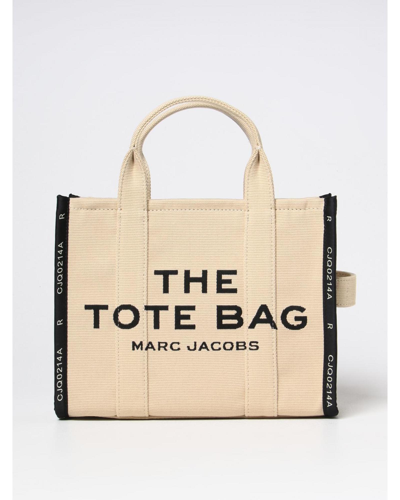 Marc Jacobs The Tote Bag Canvas Handbag Wo - Sand