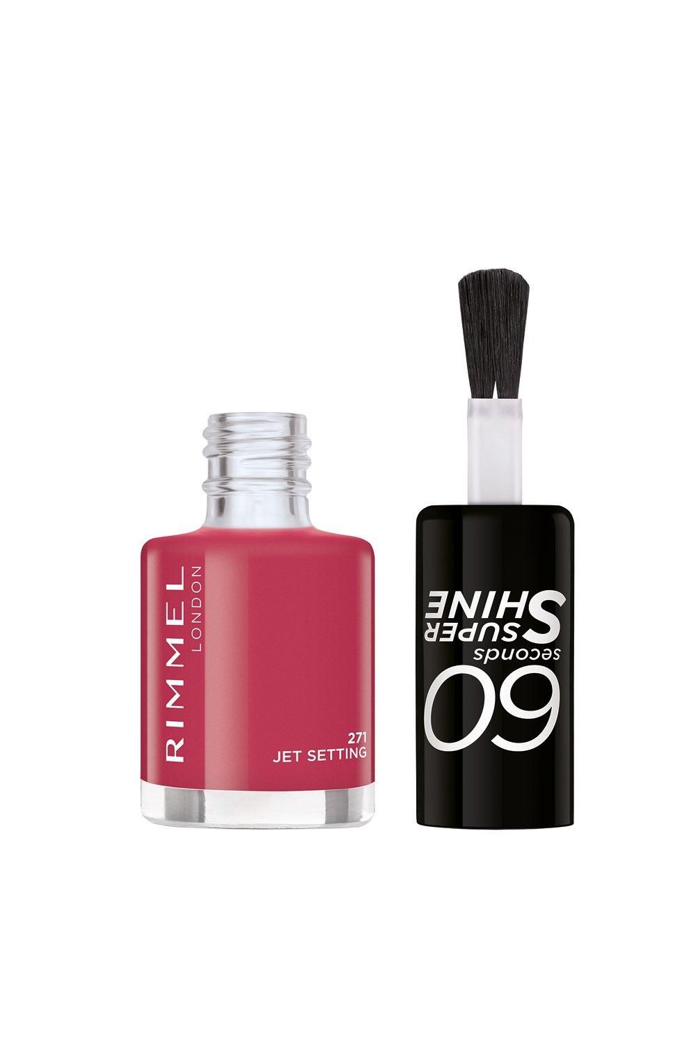 Rimmel London 60 Seconds Super Shine Nail Polish Jet Setting image 2