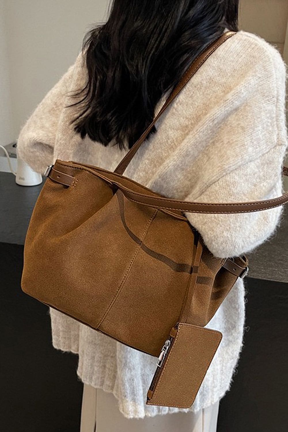 XY London 'Destiny' Large Tote Bag with Matching Pouch Purse image 2