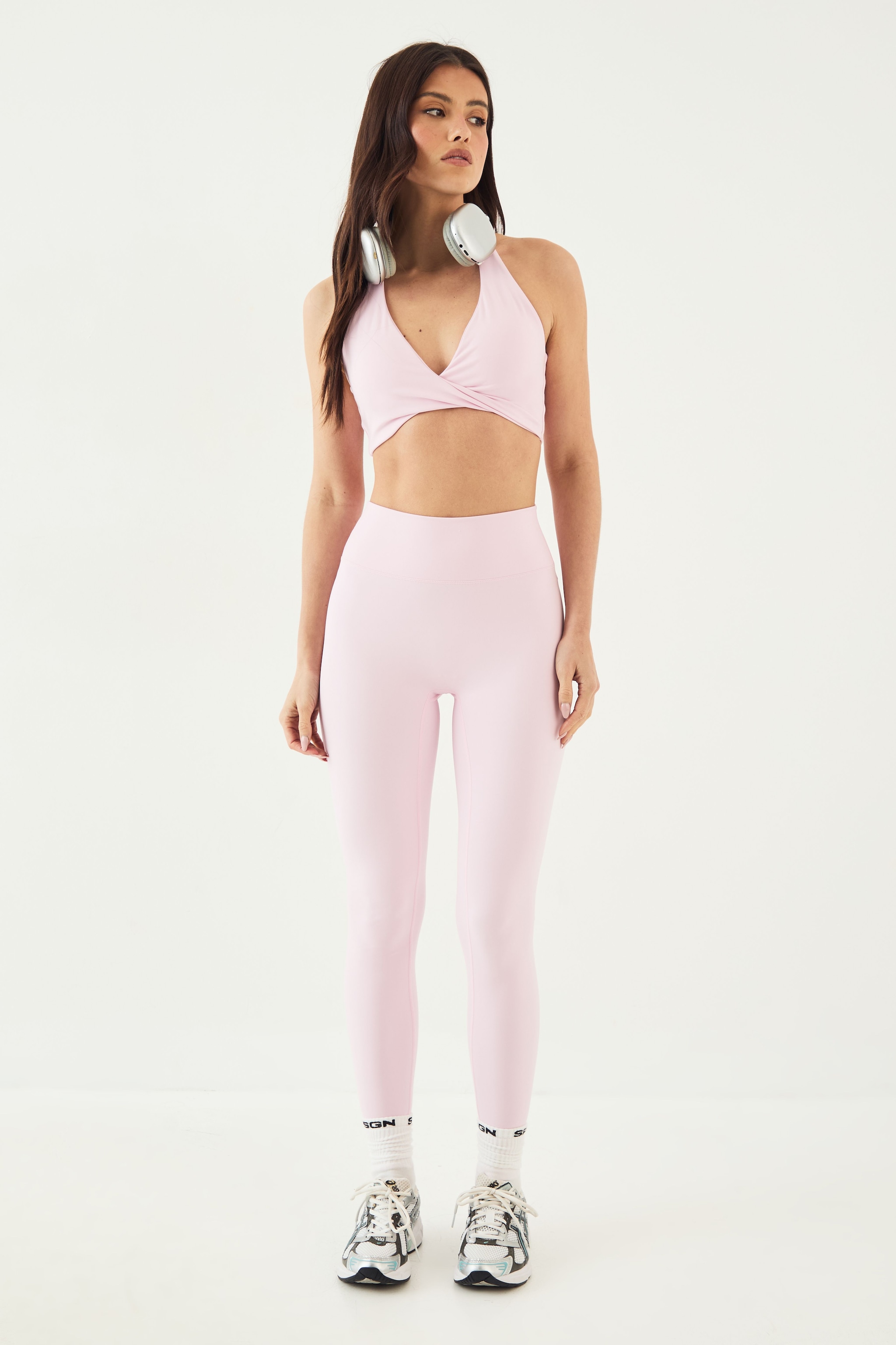 DSGN Studio DSGN Studio Ultra Sculpt Highwaist Legging Baby Pink image 1