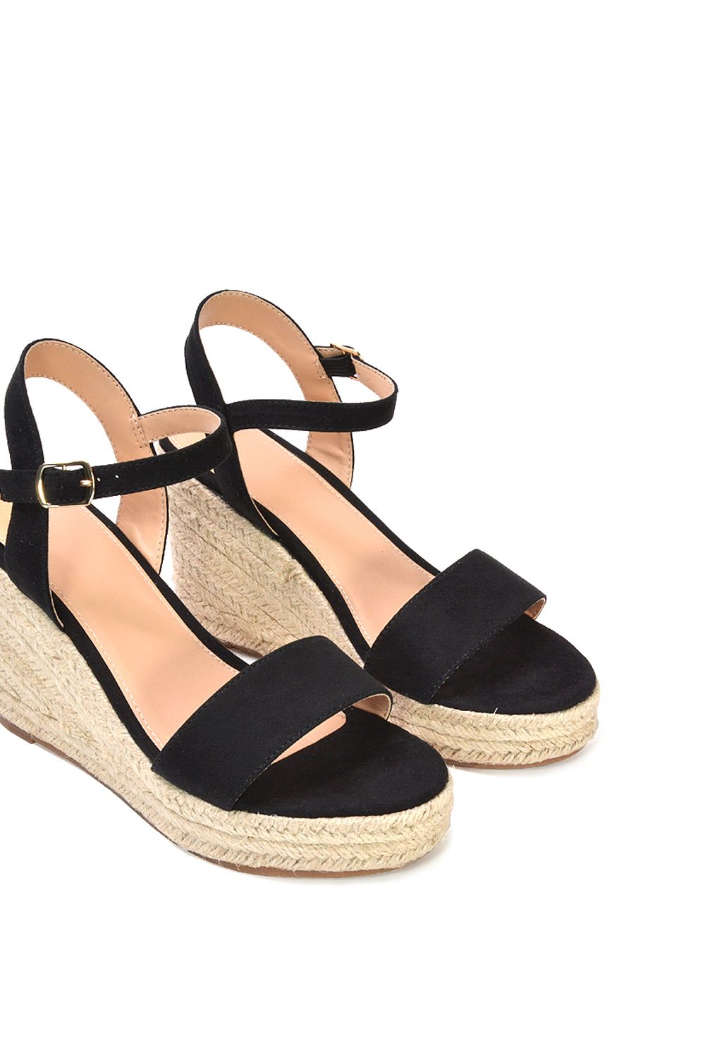 XY London 'Briella' Strappy Sandals With High Block Heels image 6