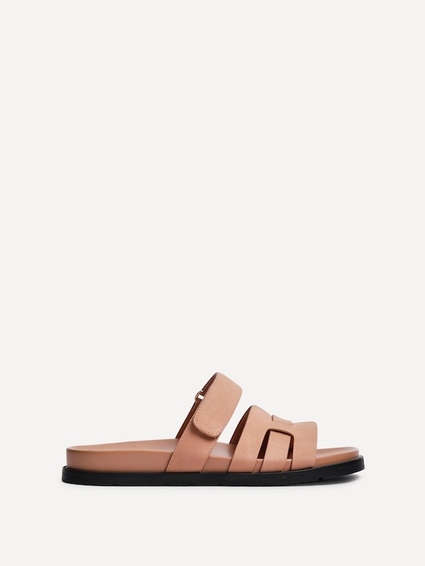 Linzi Essential Dusky Pink Slip On Sandal