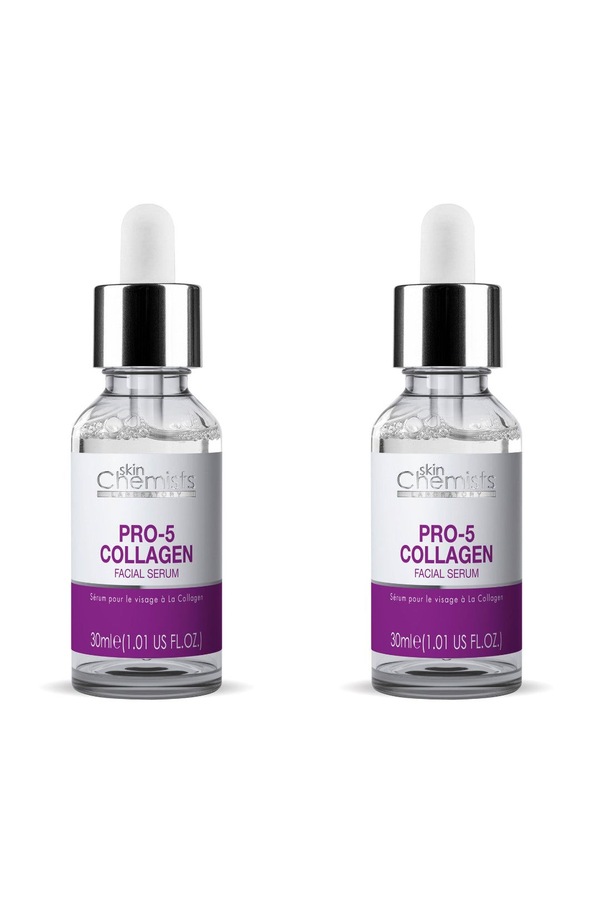 skinChemists professional Pro-Collagen 5 Facial Serum 30ml x 2 Duo Pack
