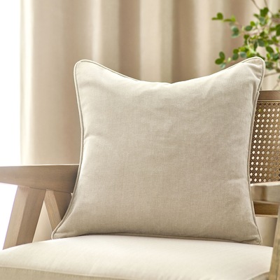 Yard Heavy Chenille Woven Piped Cushion