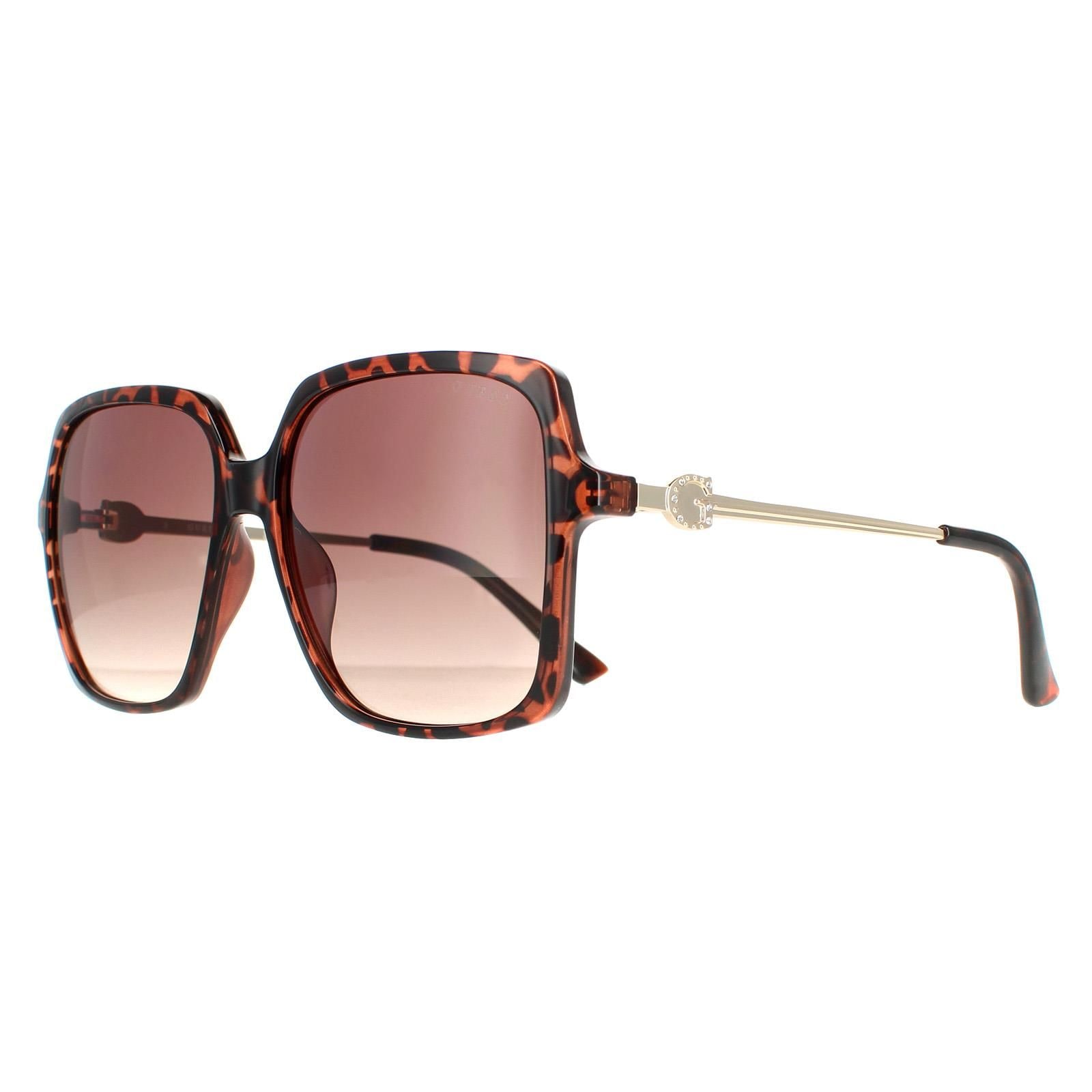 Guess Square Dark Havana Brown Gradient GF6131 image 2